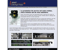 Tablet Screenshot of laser-techno.com